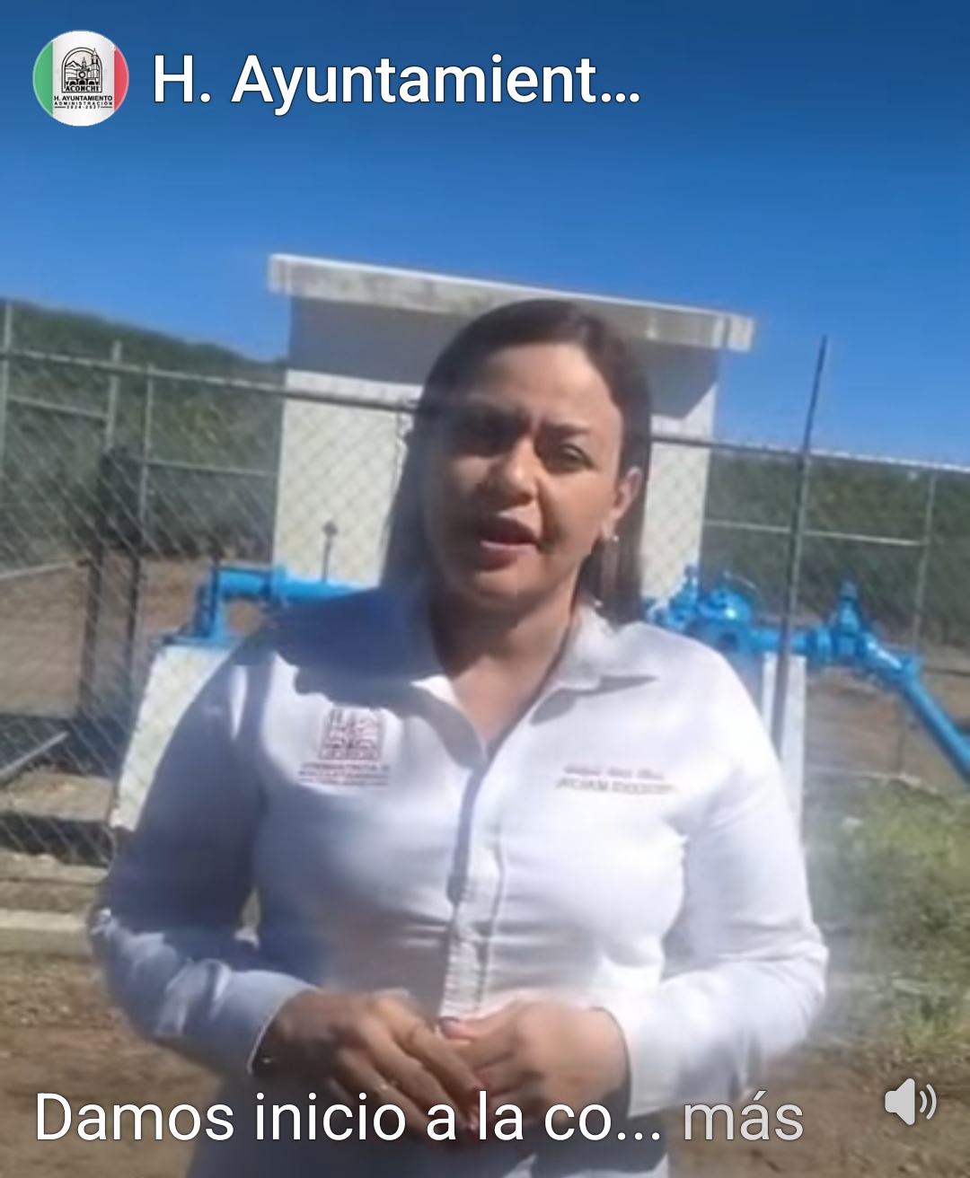 Arranca importante Obra de Línea de Conducción de Agua Arranca importante Obra de Línea de Conducción de Agua